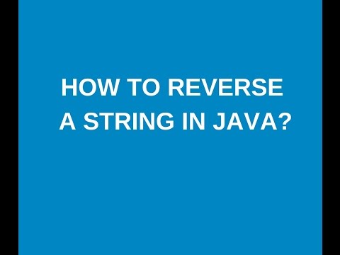 Program To Print String In Reverse Order In Java