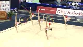 Седьмой этап Кубка мира-2013 по художественной гимнастике прошел в Минске