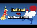 Holland vs the Netherlands - 2012