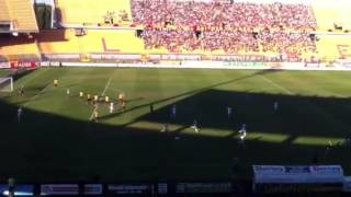 Gol del Carpi a Lecce. 1-1