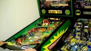 1991 Data East Teenage Mutant Ninja Turtles Pinball ピン