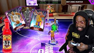 OPAL SHAQ 100% FROM SHOOTING 3&#39;S! 1 MILLION SCOVILLE HOT SAUCE FORFEIT CHALLENGE! NBA 2k20