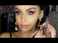 Purple & Gold SPARKLY Makeup Look for the Holidays! +GIVEAWAY