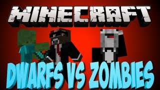 Minecraft DWARVES VS. ZOMBIES | Part 2