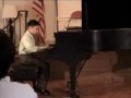 Mozart Symphony No. 40 played by Max on piano