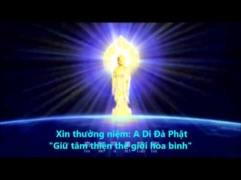 Niệm Phật Tiếng Hoa (Hình Động Rất Đẹp) (Rất Hay)