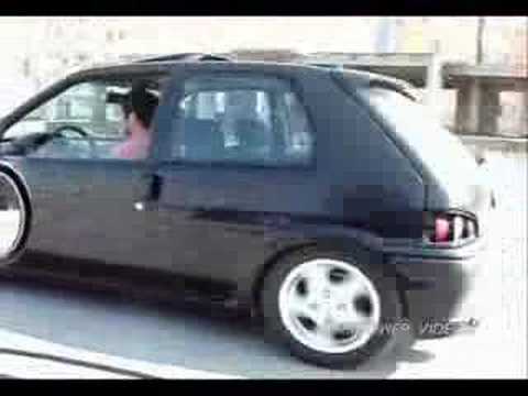 Peugeot 106 GTI vs Nissan 200SX Drag & Rolling