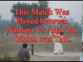 Cricket Ground in Adalzai village, tehsil Hazro