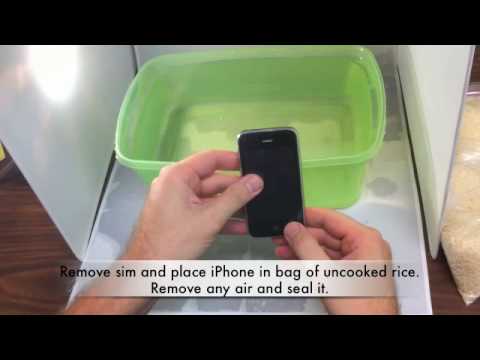 Qué hacer si se te cae el iPhone al agua