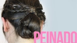 Peinados fáciles y rápidos con trenzas ♥ peinados formal y lindo (Hair Hairstyles 2013) PASO A PASO