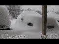 Com la neu pot cobrir un cotxe
