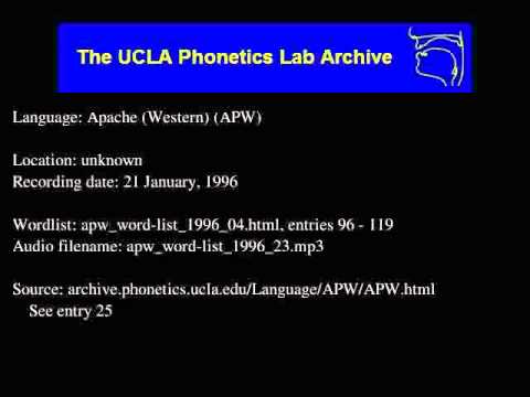 Western Apache audio: apw_word-list_1996_23