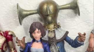 Bioshock Infinite Elizabeth & Boys Of Silence NECA Video Game Action Figure  Review