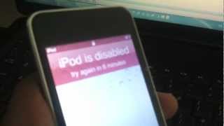 Resetting Ipod Touch If Forgot Password