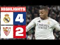 REAL MADRID 4 - 2 SEVILLA FC I RESUMEN LALIGA EA SPORTS