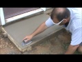 How to pour a concrete slab