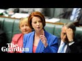 Julia Gillard Misogyny Speech voted most unforgettable Australian TV moment (full) - 2012