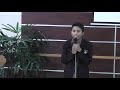 Sambutan wakil wisudawan wisudawati