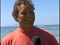 Branscombe Richmond with Dave Kalama talking about raising money for Autism