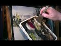 River Cole near Cooks Lane watercolour painting demo