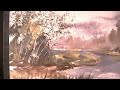 River Cole near Cooks Lane watercolour painting demo