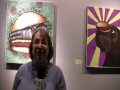 Kirby Scudder of KUSP's Art Studio interviews Julia Walker, First Friday December 2009.