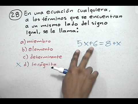 ELEMENTO ECUACION elemento ecuacion: