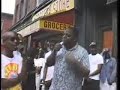 Biggie Smalls. Freestyling On a Brooklyn Street Corner