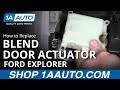 Auto Repair: Fix Air Temperature Door Actuator Ford Explorer Mercury Mountaineer 98-01 ...