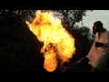 Flame Throwing - The Slow Mo Guys - 2500fps