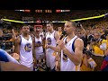 Stephen Curry and the Warriors Thank the Fans