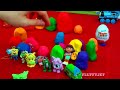 30 Surprise Eggs Play Doh Kinder Surprise Spongebob Barbie Super Mario Disney Cars Toy Spiderman LPS