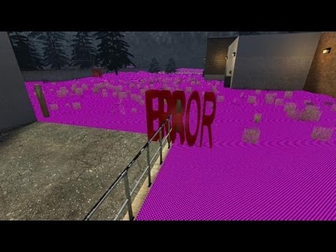 Как убрать фиолетовые текстуры в garry's mod с лицензией Иностранец в России - ТВОИ ПРАВА