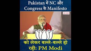 Pakistan में NC और Congress के Manifesto को लेकर बल्ले-बल्ले हो रही: PM Modi