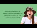 You Mean To Tell Me  Tatiana Manaois (lyrics)