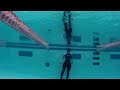my first dynamic apnea 25 feet.MP4