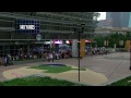 PGA TOUR star Rickie Fowler drives off course in Dallas.