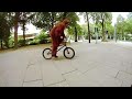 TEN 180 Bunnyhops in a row! Woozy BMX Bear goes crazy!
