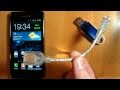 Samsung Galaxy S2 USB OTG demo