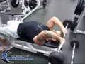 Incline Lying Triceps Extension