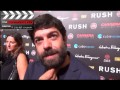 Pierfrancesco Favino a Roma nella Premiere di Rush