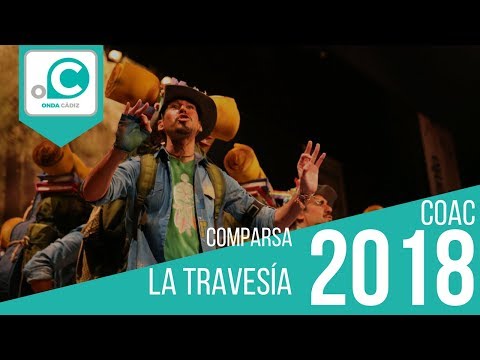 La agrupación La travesía llega al COAC 2018 en la modalidad de Comparsas. Primera actuación de la agrupación para esta modalidad. 