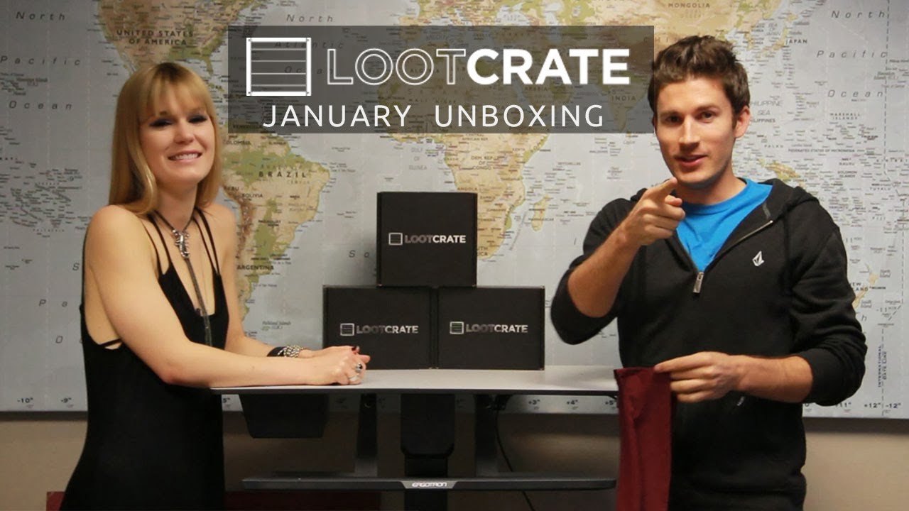 Loot Crate Unboxing - January 2014