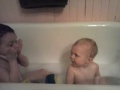 Funny Baby Laughing Hysterically In The Tub!