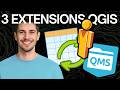3 extensions QGIS indispensables en 2025
