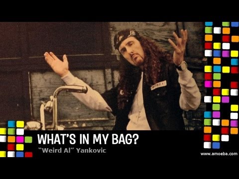 Dan Hardy What's In My Bag Weird Al Yankovic What s In My Bag