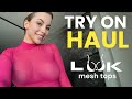 [4K] Transparent Clothes with Anny  See-Through Try On Haul