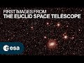 Euclid's first images: the dazzling edge of darkness - ESA 2023