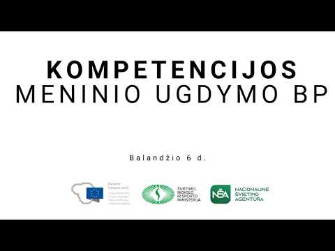 Nacionalinė švietimo agentūra. Ugdymo turinio atnaujinimo informacinis-mokomasis renginys. Kompetencijos ​meninio ugdymo ​Bendrosiose programose