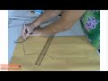 Molde Básico da Blusa com Pence - Tecido Plano